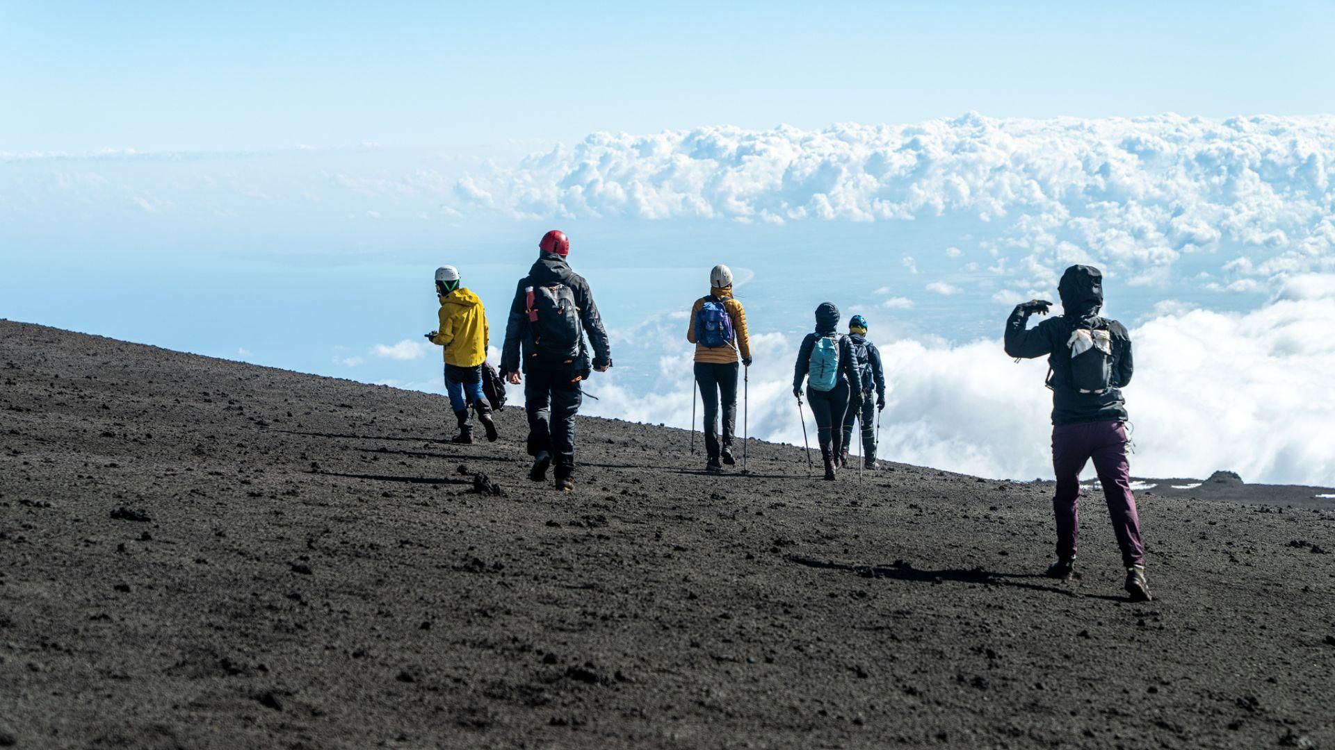 Etna trekking a 3000 metri